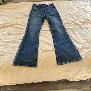 American Eagle Outfitters Blue Flare Jeans (Brand new with tags)